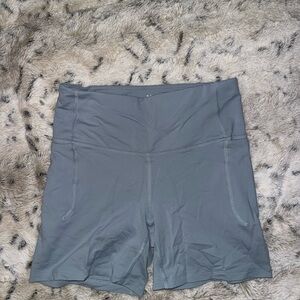 Under Armour Women's light blue Bike/gym Shorts